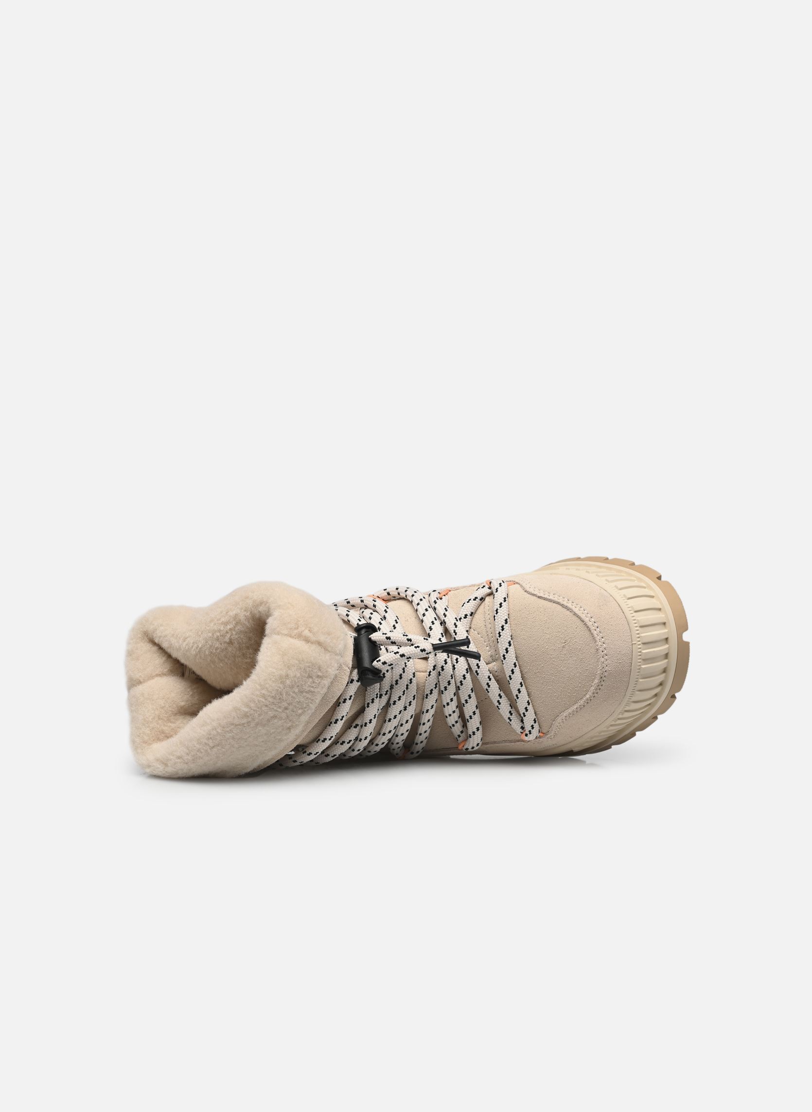 Bottines fourrées PALLASHOCK HIVER femme beige Palladium Bottines fourrées PALLASHOCK HIVER femme beige ALMOND MILK