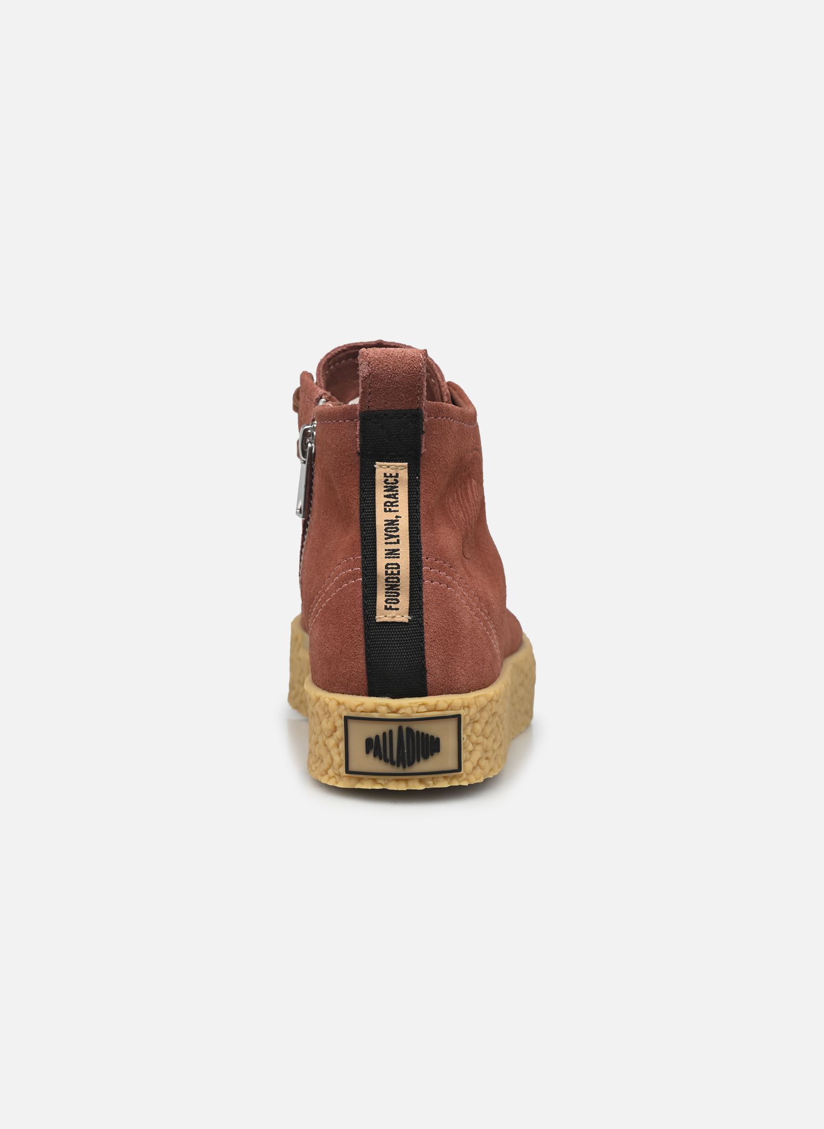 Knöchelhohe Sneaker PALLA ACE RUGGED SDE damen rosa Palladium Knöchelhohe Sneaker PALLA ACE RUGGED SDE damen rosa CEDAR