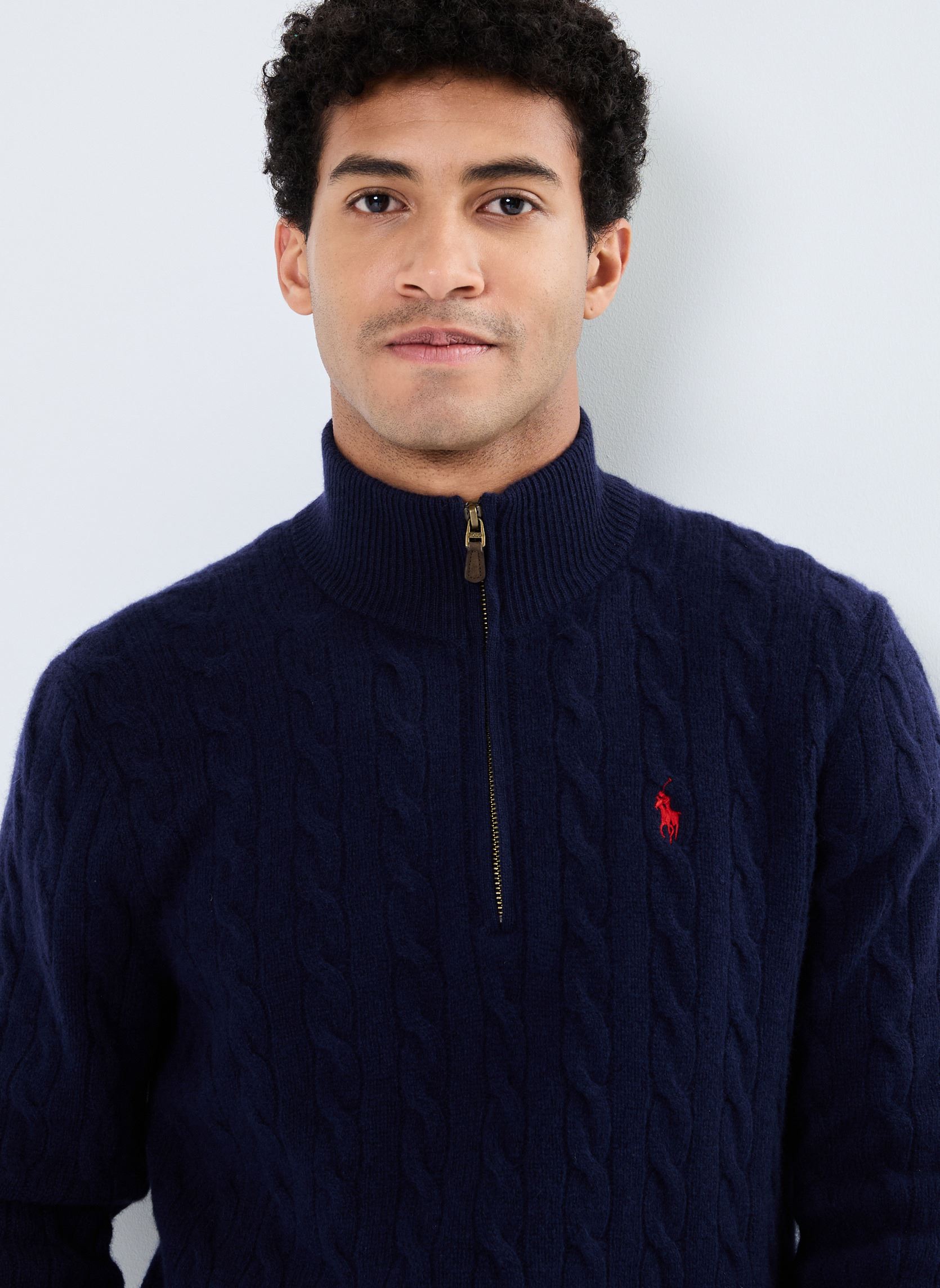 Pulls Pull Torsadé En Laine Et Cachemire 71087 homme bleu Polo Ralph Lauren Pulls Pull Torsadé En Laine Et Cachemire 71087 homme bleu HUNTER NAVY