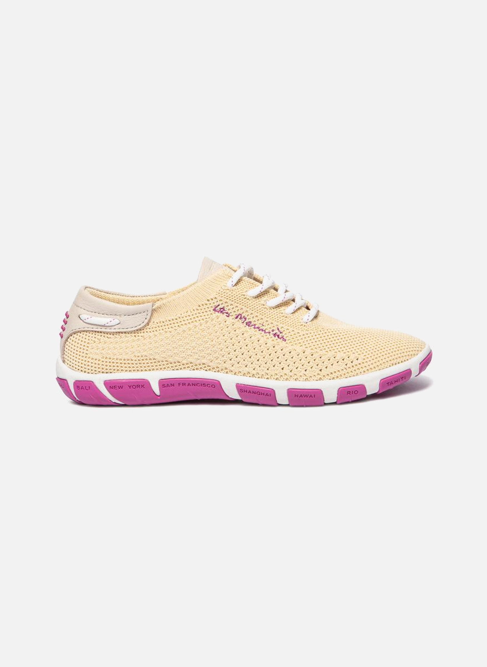 Baskets basses Tennis toile JAZARIA NOIR / BLANC femme jaune TBS Baskets basses Tennis toile JAZARIA NOIR / BLANC femme jaune Jaune