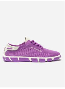Baskets basses Tennis toile JAZARIA NOIR / BLANC femme bleu