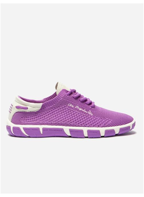 TBS Baskets basses Tennis toile JAZARIA NOIR / BLANC femme rouge