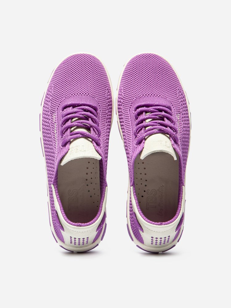 Baskets basses Tennis toile JAZARIA NOIR / BLANC femme rouge TBS Baskets basses Tennis toile JAZARIA NOIR / BLANC femme rouge Rouge