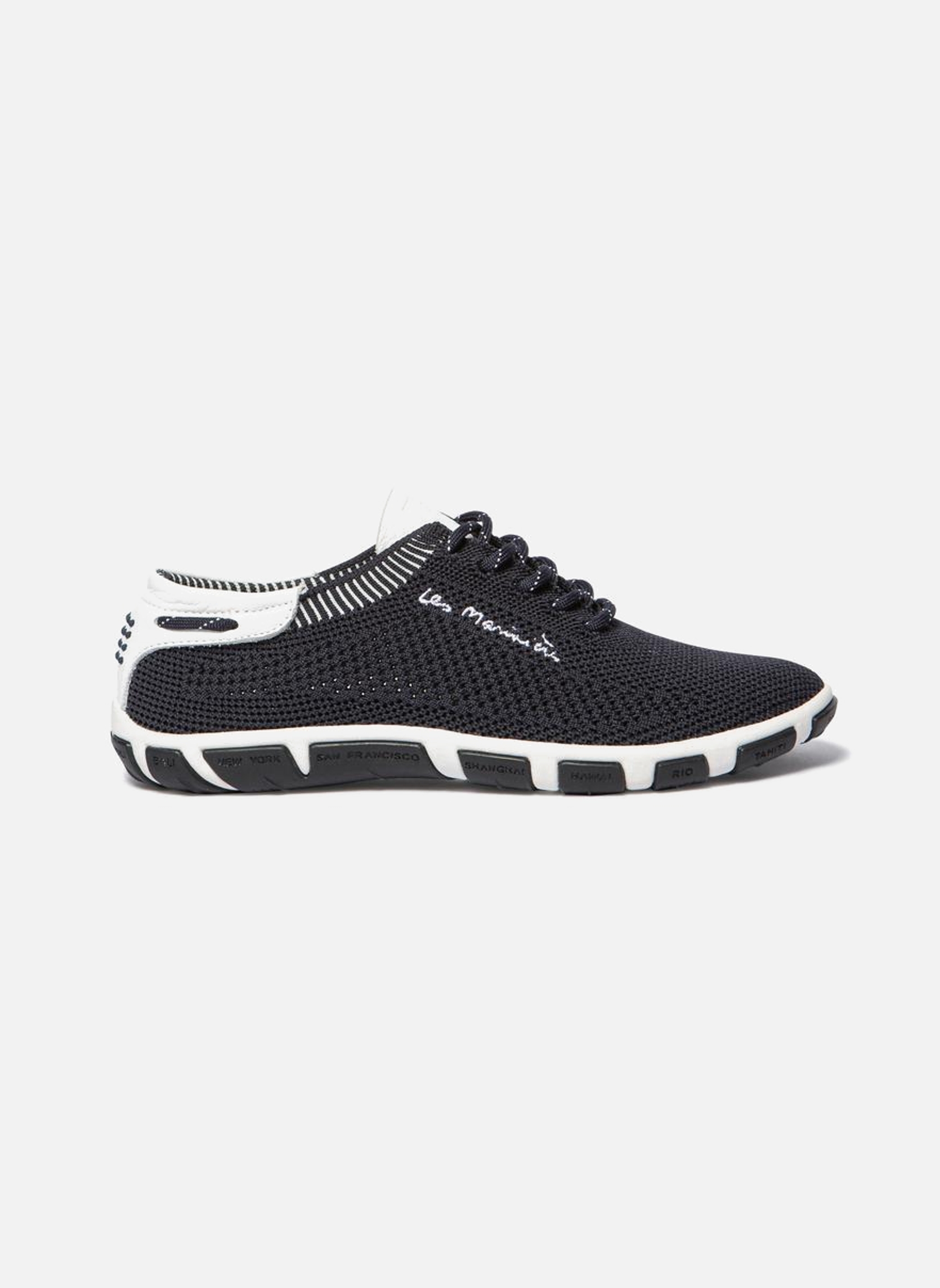 Baskets basses Tennis toile JAZARIA NOIR / BLANC femme noir TBS Baskets basses Tennis toile JAZARIA NOIR / BLANC femme noir Noir chiné