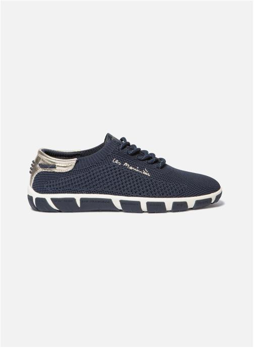TBS Baskets basses Tennis toile JAZARIA NOIR / BLANC femme bleu