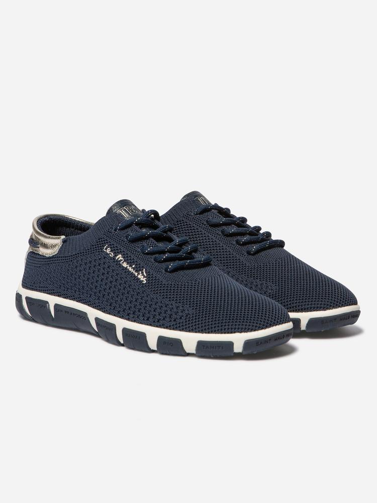 Baskets basses Tennis toile JAZARIA NOIR / BLANC femme bleu TBS Baskets basses Tennis toile JAZARIA NOIR / BLANC femme bleu Bleu