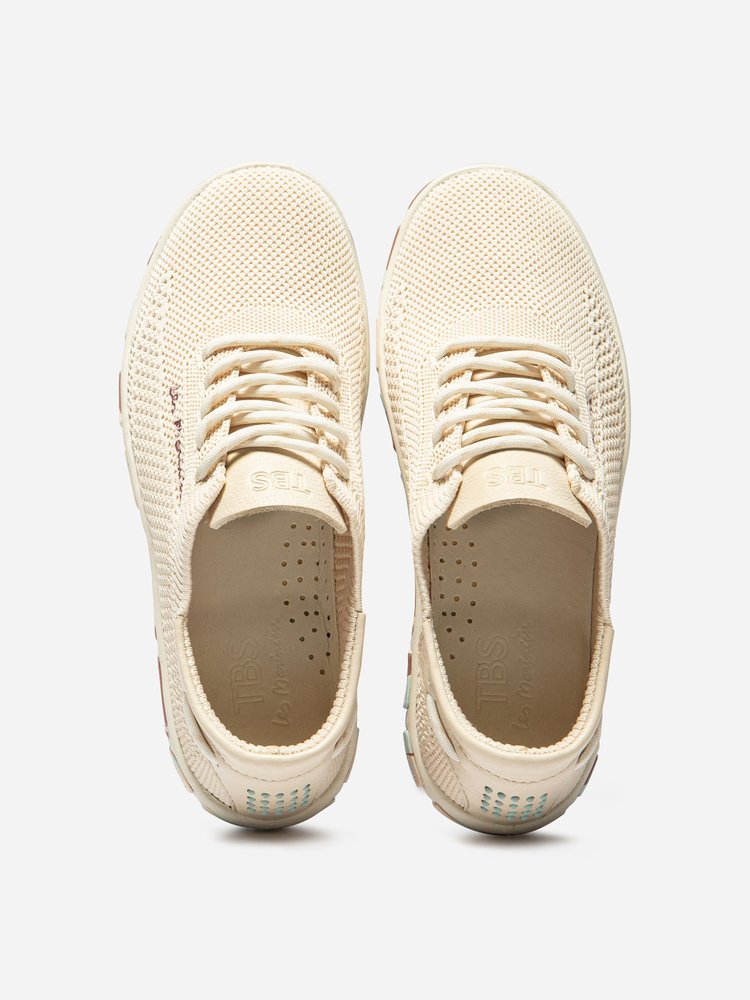 Baskets basses JAZARIA GOYAVE femme beige TBS Baskets basses JAZARIA GOYAVE femme beige Beige