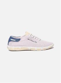 Baskets basses Tennis toile JAZARIA NOIR / BLANC femme bleu