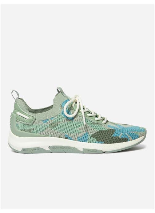 TBS Chaussures de sport Tennis toile JELLINA FEUILLE ARGILE femme vert