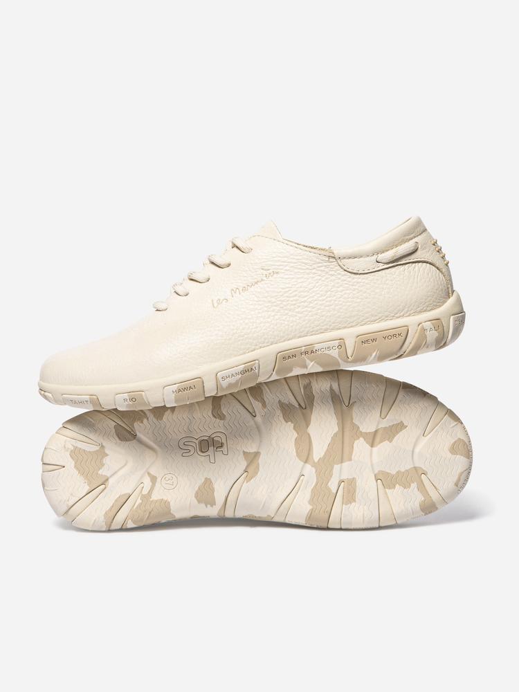 Baskets basses Baskets cuir JAZARU NOIR / BLANC femme beige TBS Baskets basses Baskets cuir JAZARU NOIR / BLANC femme beige Beige