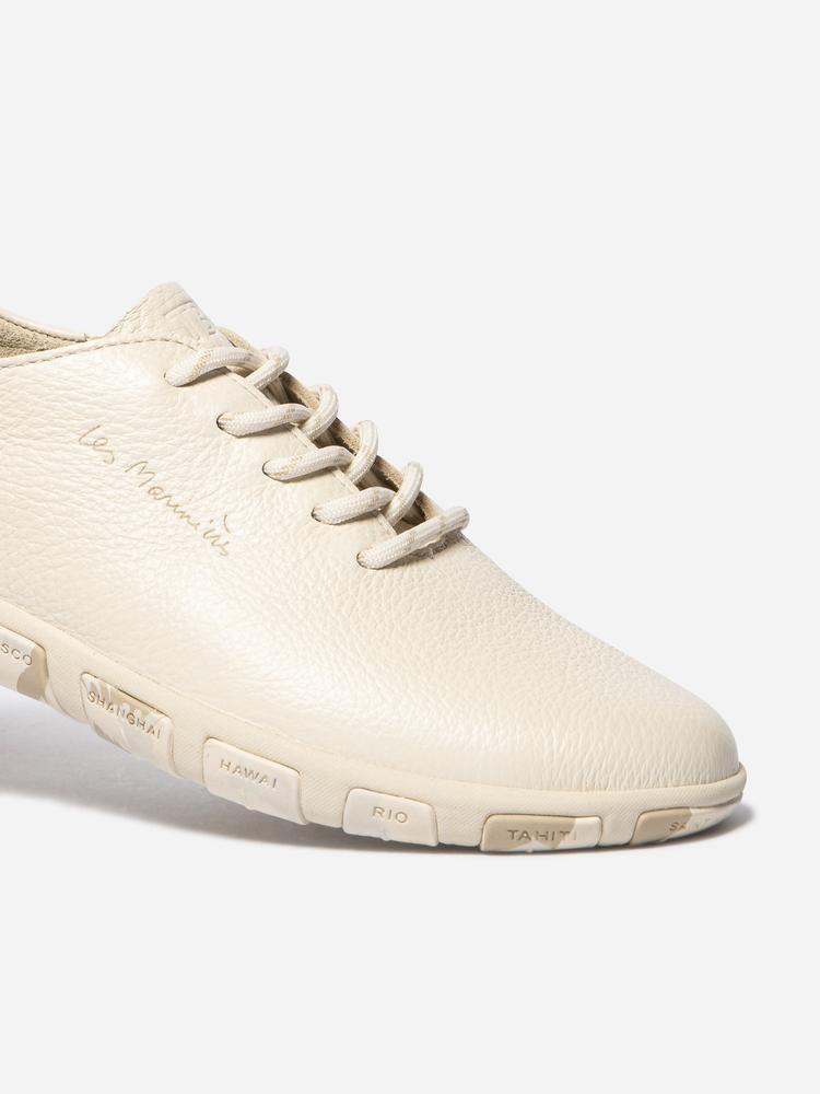 Baskets basses Baskets cuir JAZARU NOIR / BLANC femme beige TBS Baskets basses Baskets cuir JAZARU NOIR / BLANC femme beige Beige