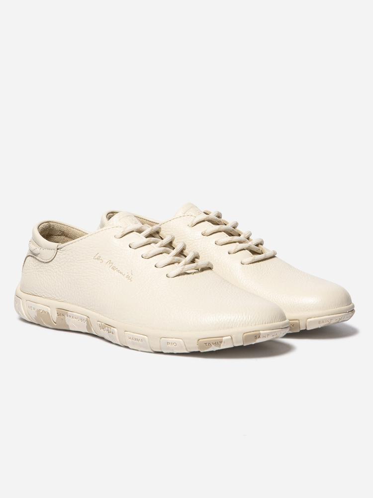Baskets basses Baskets cuir JAZARU NOIR / BLANC femme beige TBS Baskets basses Baskets cuir JAZARU NOIR / BLANC femme beige Beige