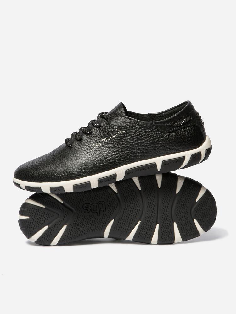 Baskets basses Baskets cuir JAZARU NOIR / BLANC femme noir TBS Baskets basses Baskets cuir JAZARU NOIR / BLANC femme noir Noir