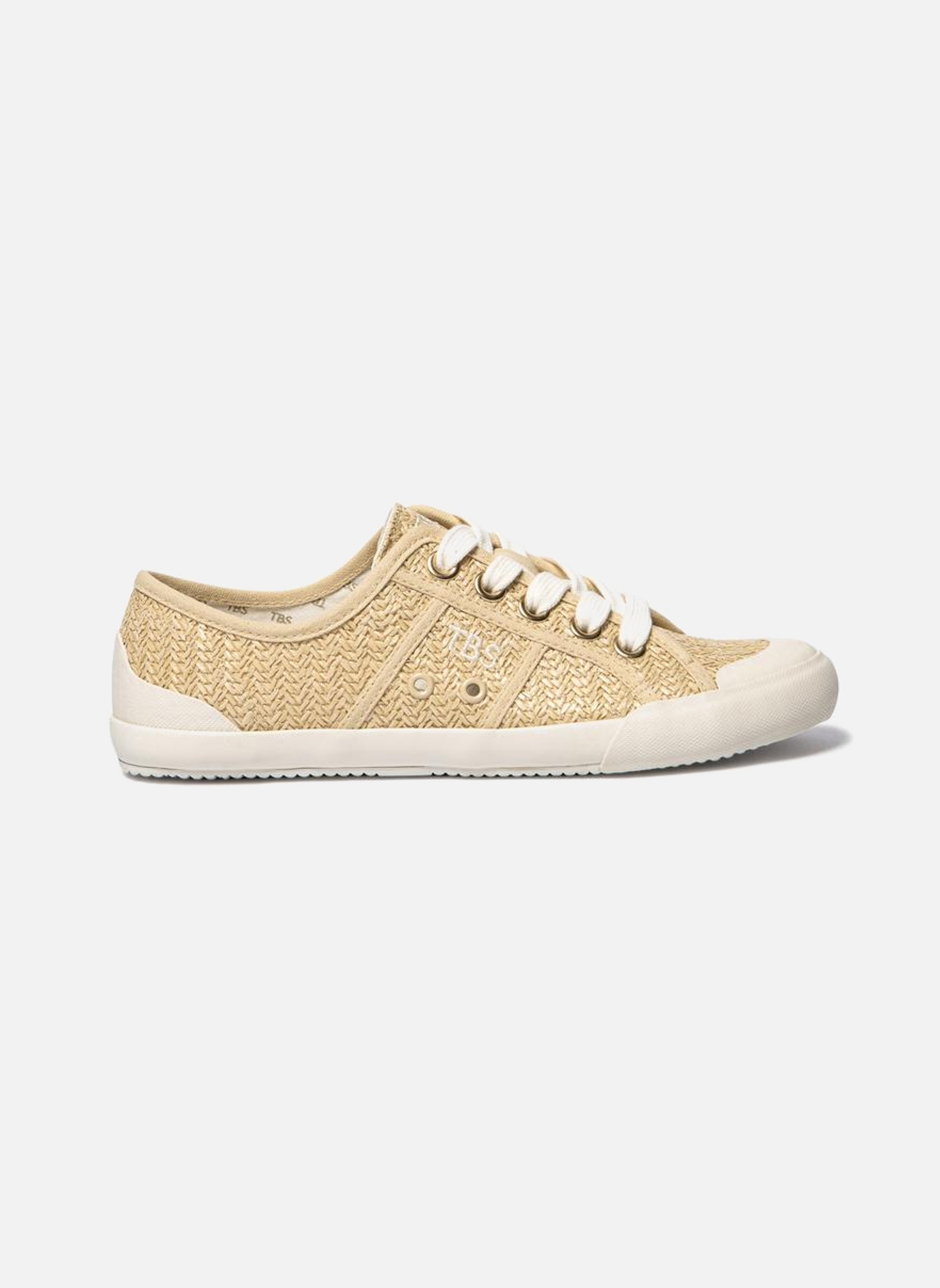 Baskets basses Tennis toile OPIACE LEOPARD BEIGE femme beige TBS Baskets basses Tennis toile OPIACE LEOPARD BEIGE femme beige Beige