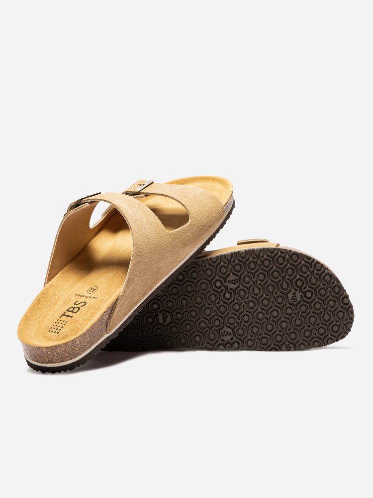 Mules Mules NEYLANN CHOCOLAT homme beige TBS Mules Mules NEYLANN CHOCOLAT homme beige Beige