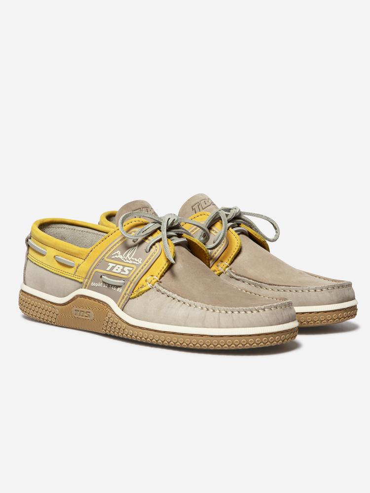 Chaussures bateaux Chaussures bateau GLOBEK BEIGE / MIMOSA homme beige TBS Chaussures bateaux Chaussures bateau GLOBEK BEIGE / MIMOSA homme beige Beige
