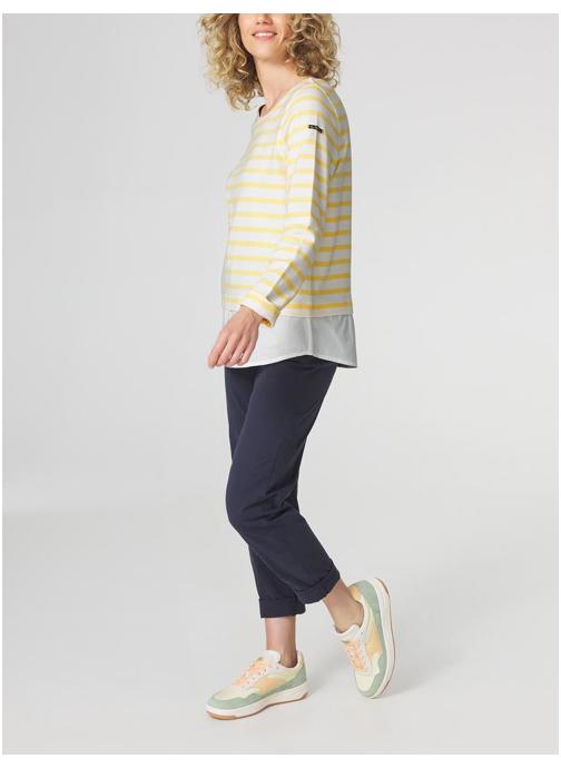 TBS Tops Gilet ALIYARON CITRON femme jaune