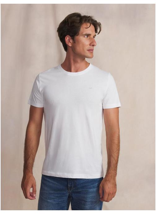 TBS Tee-shirts T-shirt manches courtes PIERETEE RECIF homme blanc