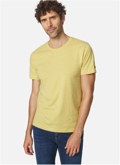 TBS Tee-shirts T-shirt manches courtes PIERETEE RECIF homme jaune