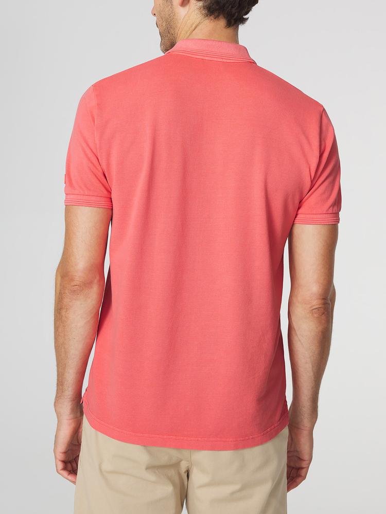 Polos Polo manches courtes JAIROPOL CEDRAT homme rose TBS Polos Polo manches courtes JAIROPOL CEDRAT homme rose Rose saumon