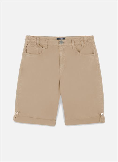 TBS Bermudas Pantacourt SANTAMID OSIER femme beige