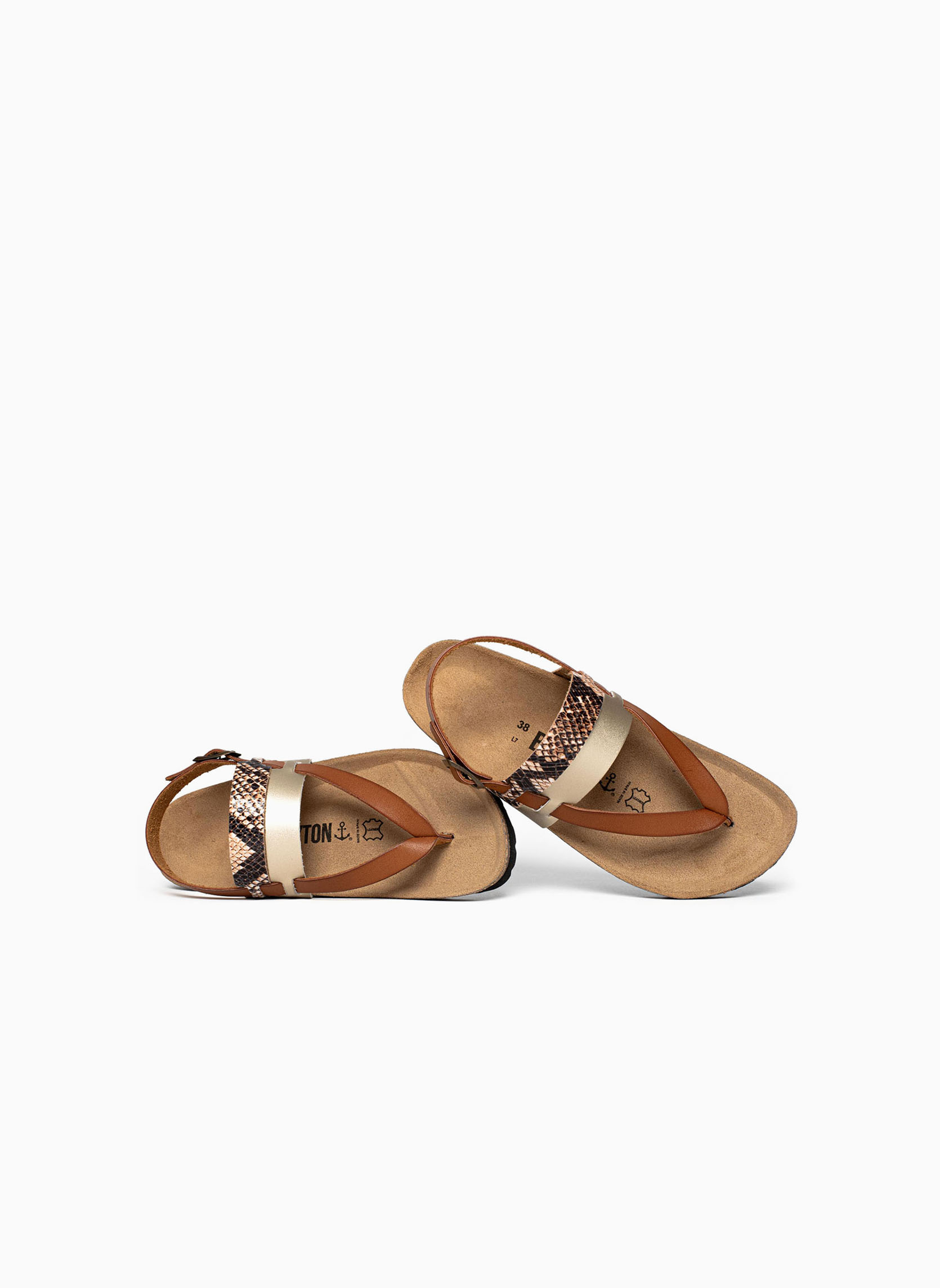 Sandales LAJAS femme marron Bayton Sandales LAJAS femme marron Marron