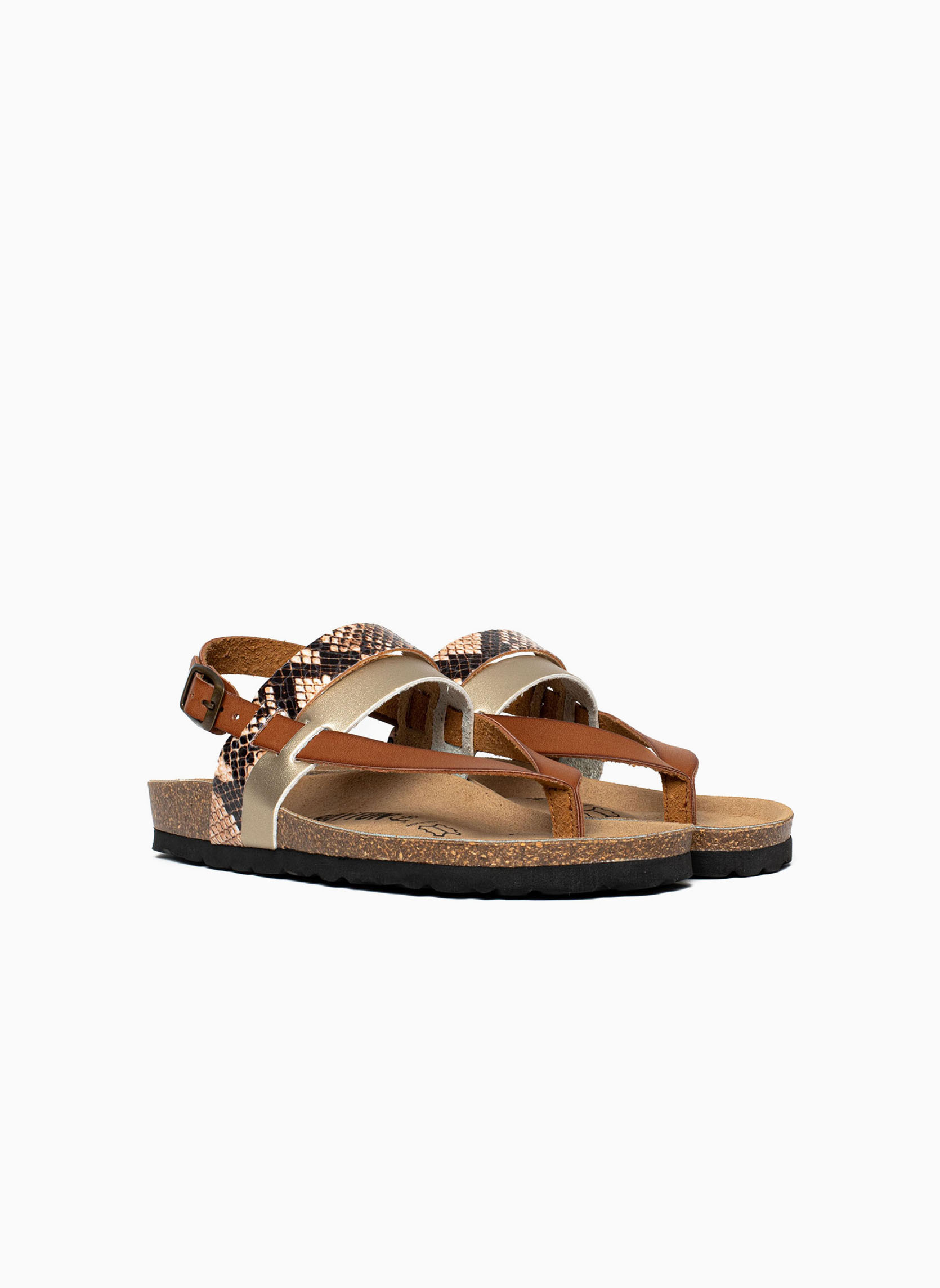 Sandales LAJAS femme marron Bayton Sandales LAJAS femme marron Marron