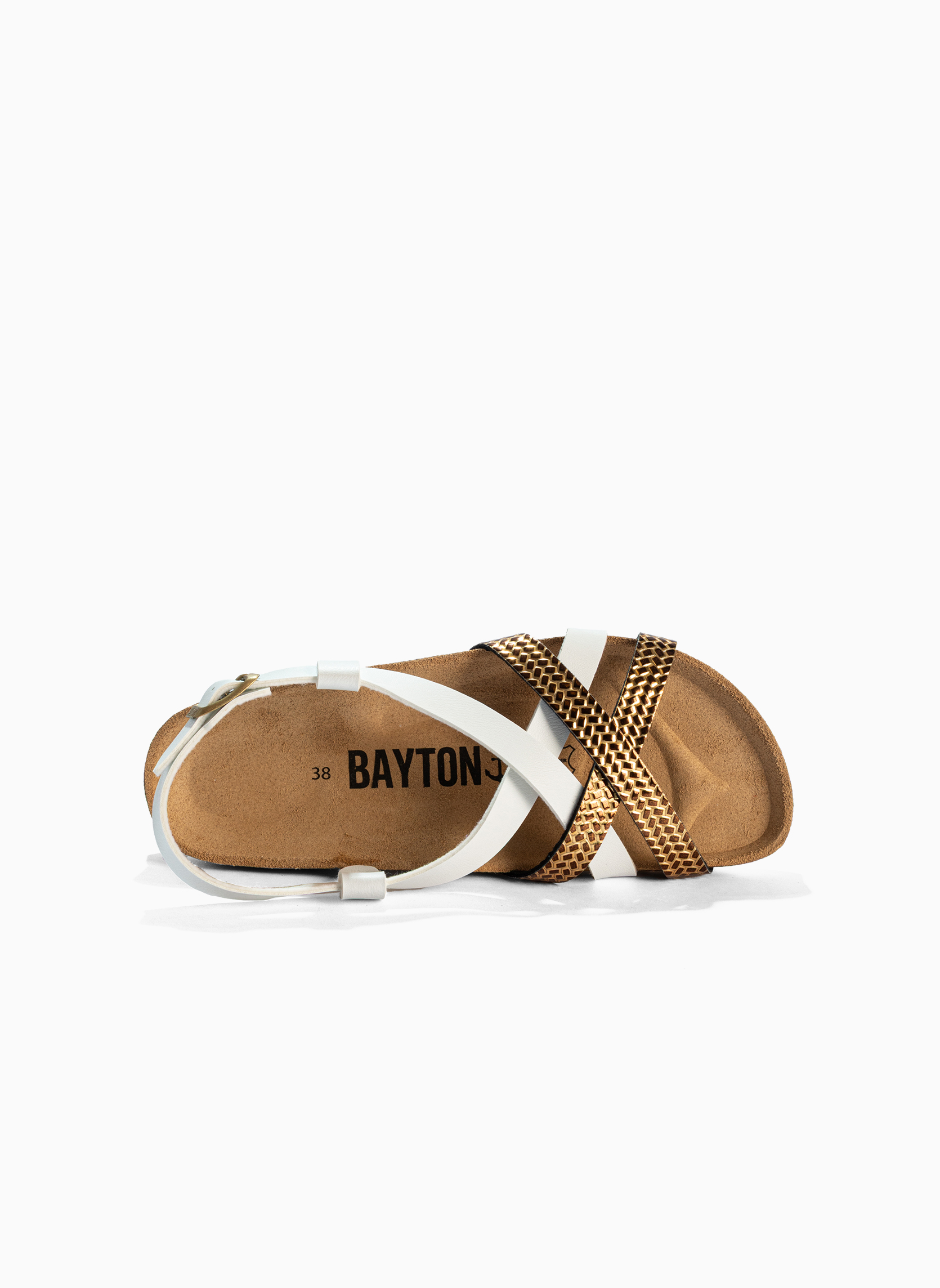 Sandales KARI femme blanc Bayton Sandales KARI femme blanc Blanc