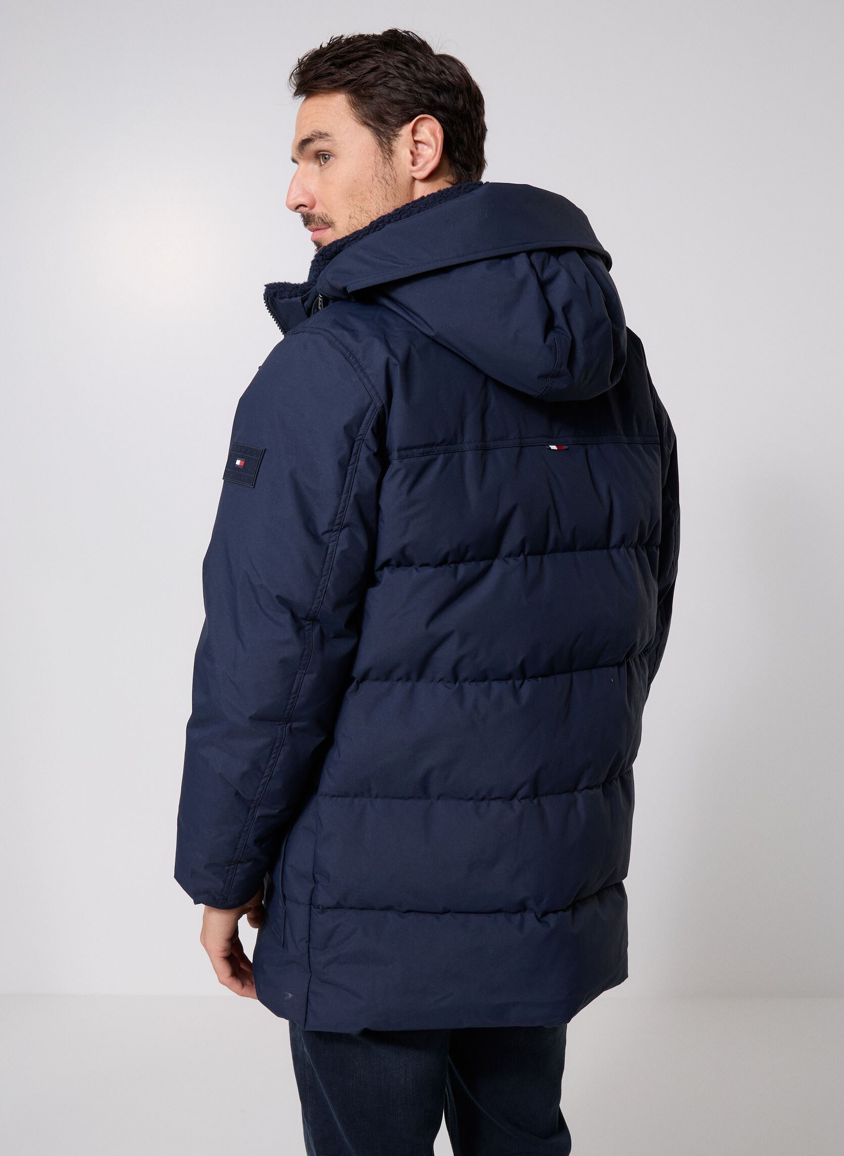 Piumini Rockie Utility Parka MW0MW36593 uomo blu Tommy Hilfiger Piumini Rockie Utility Parka MW0MW36593 uomo blu DESERT SKY