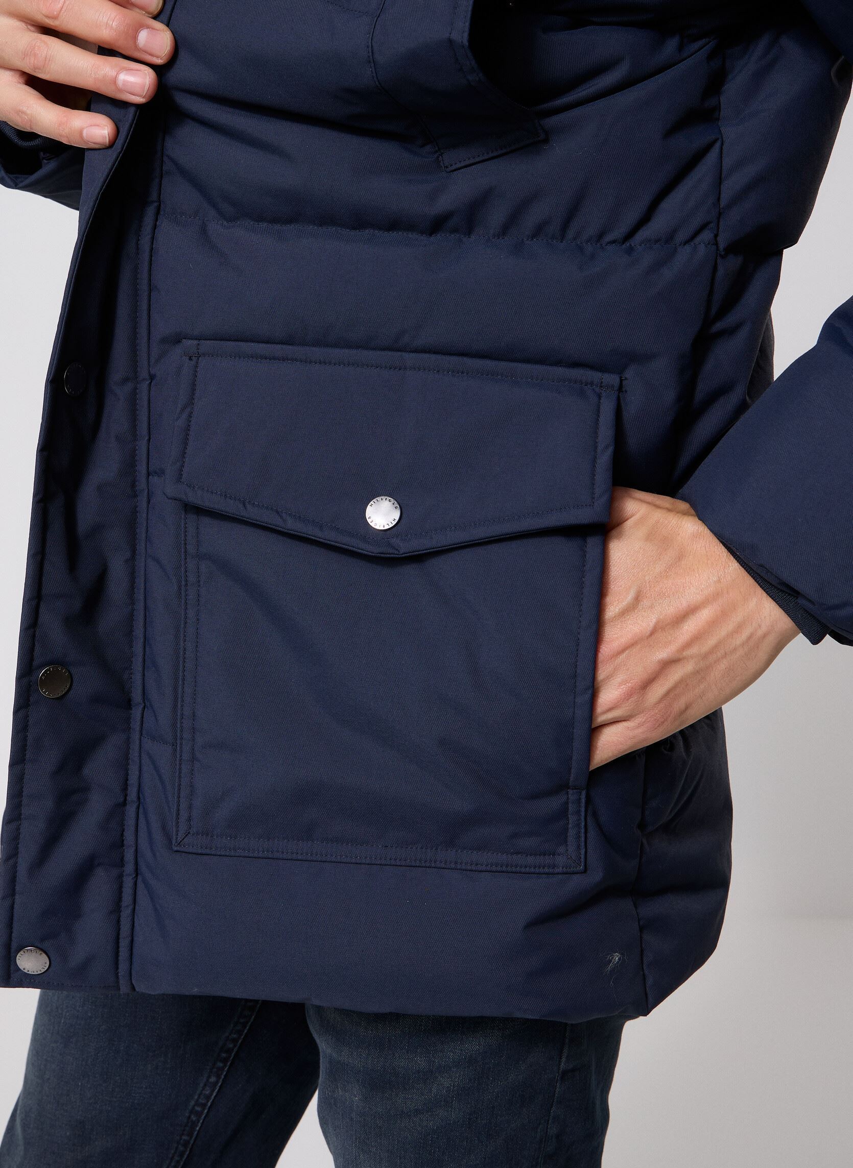 Piumini Rockie Utility Parka MW0MW36593 uomo blu Tommy Hilfiger Piumini Rockie Utility Parka MW0MW36593 uomo blu DESERT SKY