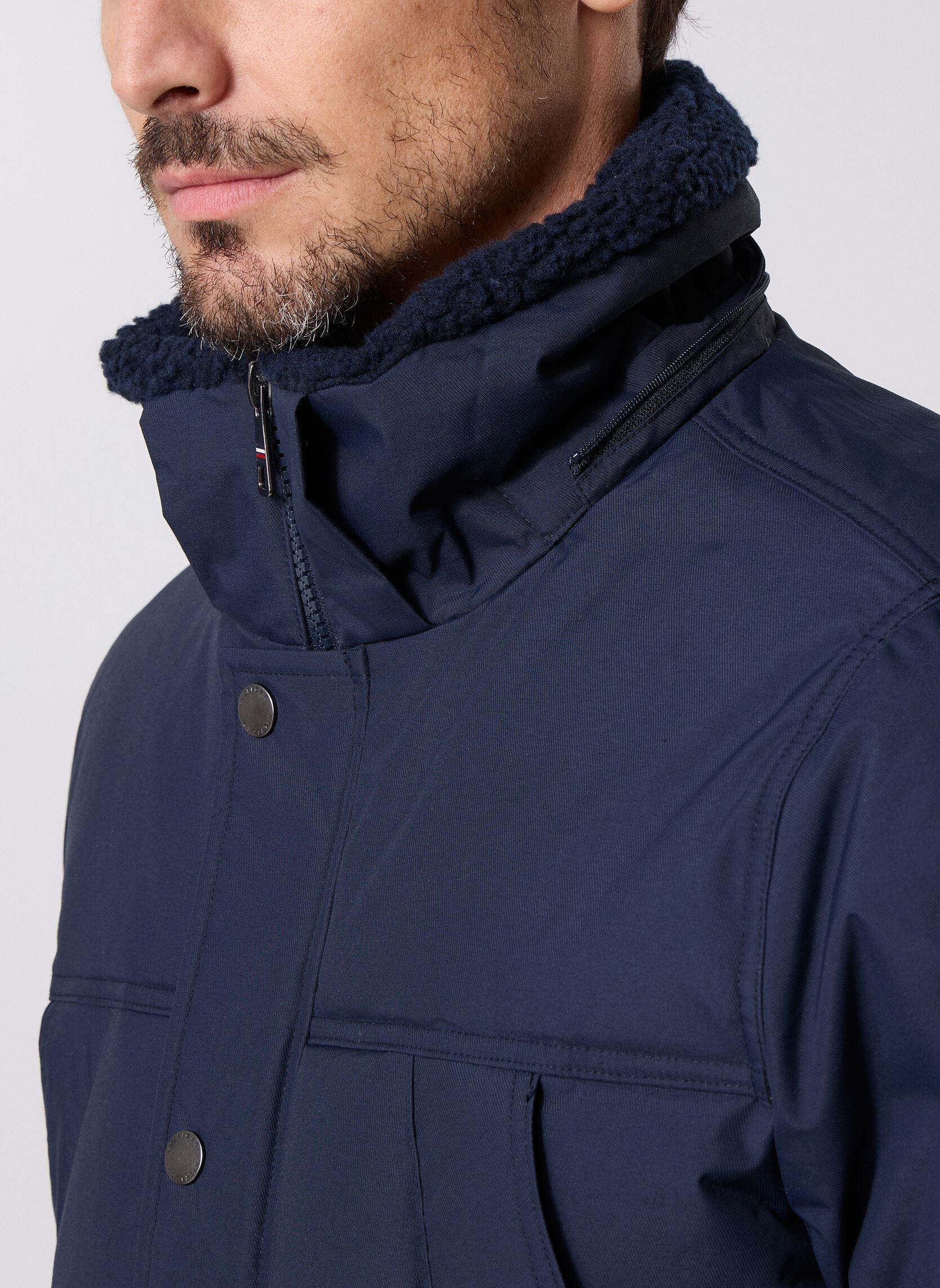 Piumini Rockie Utility Parka MW0MW36593 uomo blu Tommy Hilfiger Piumini Rockie Utility Parka MW0MW36593 uomo blu DESERT SKY