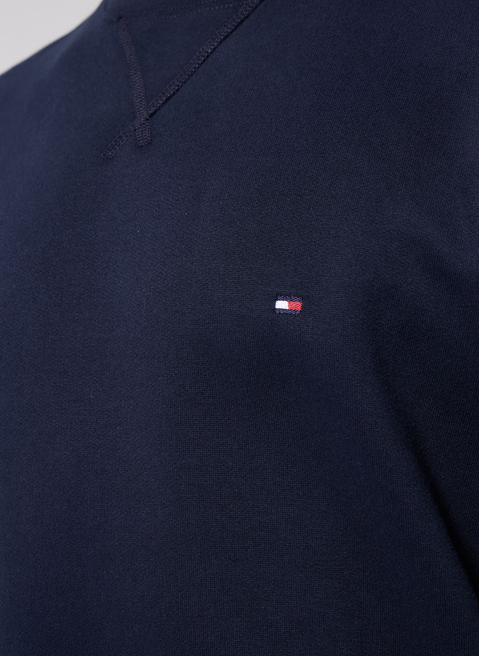Sweats Essential Fleece Cre MW0MW37232 homme bleu Tommy Hilfiger Sweats Essential Fleece Cre MW0MW37232 homme bleu NAVY BLUE