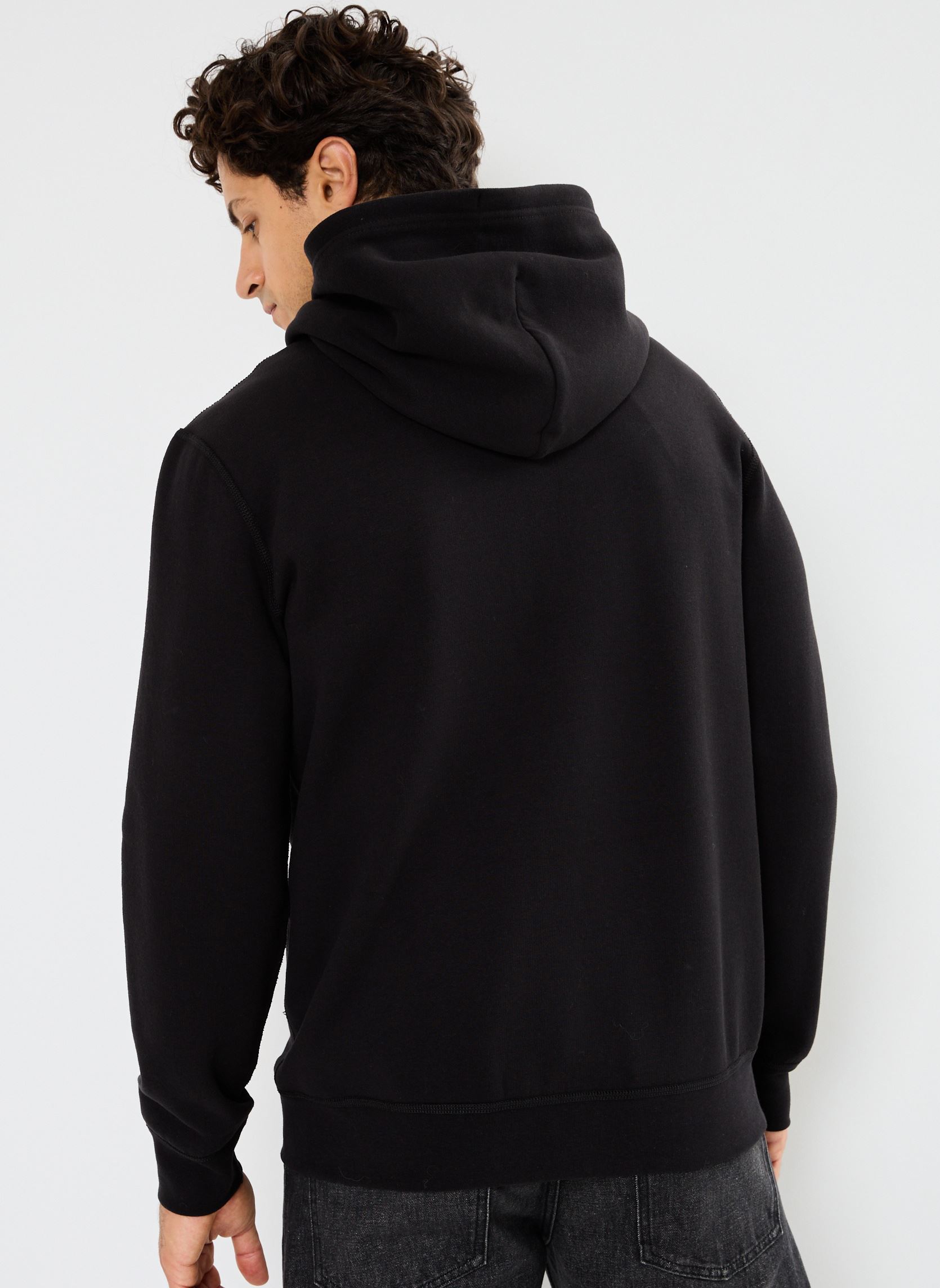 Sweats zippés Essential Fleece Zip MW0MW37234 homme noir Tommy Hilfiger Sweats zippés Essential Fleece Zip MW0MW37234 homme noir BLACK