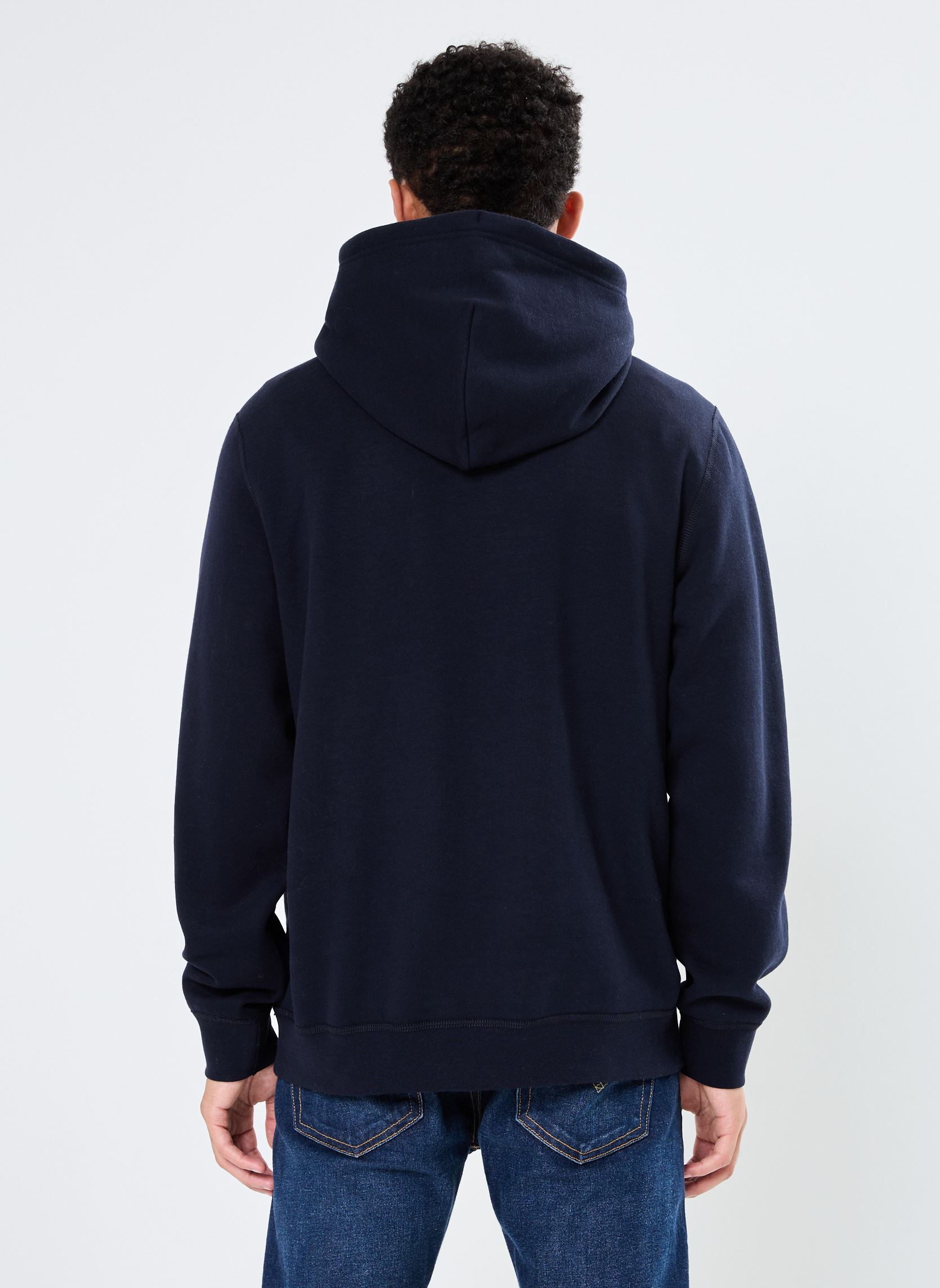Felpe con cappuccio Essential Fleece Hoo MW0MW37230 uomo blu Tommy Hilfiger Felpe con cappuccio Essential Fleece Hoo MW0MW37230 uomo blu DESERT SKY