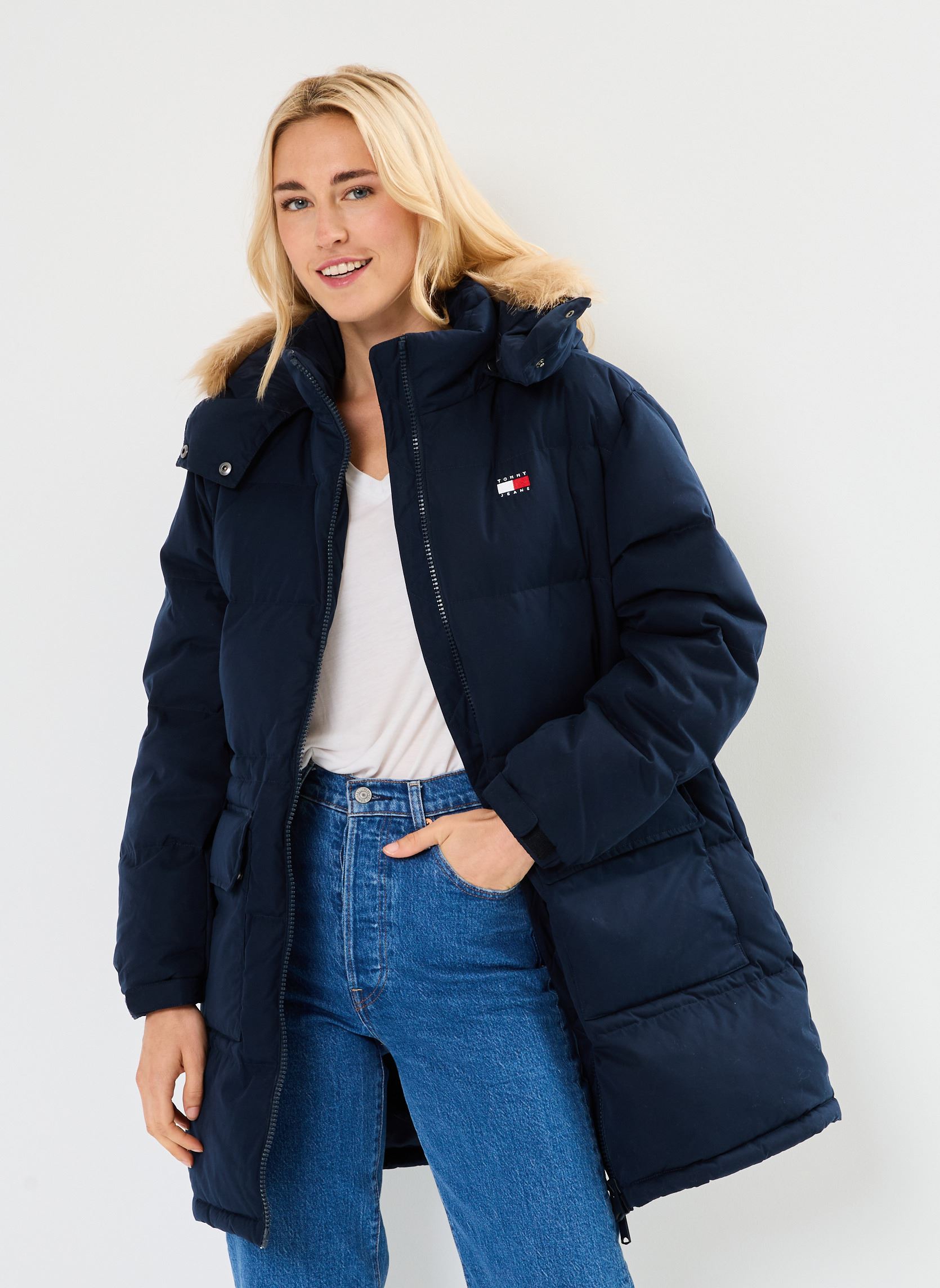 Vêtements Tommy Jeans Tjw Midi Alaska Faux DW0DW18821 pour Accessoires