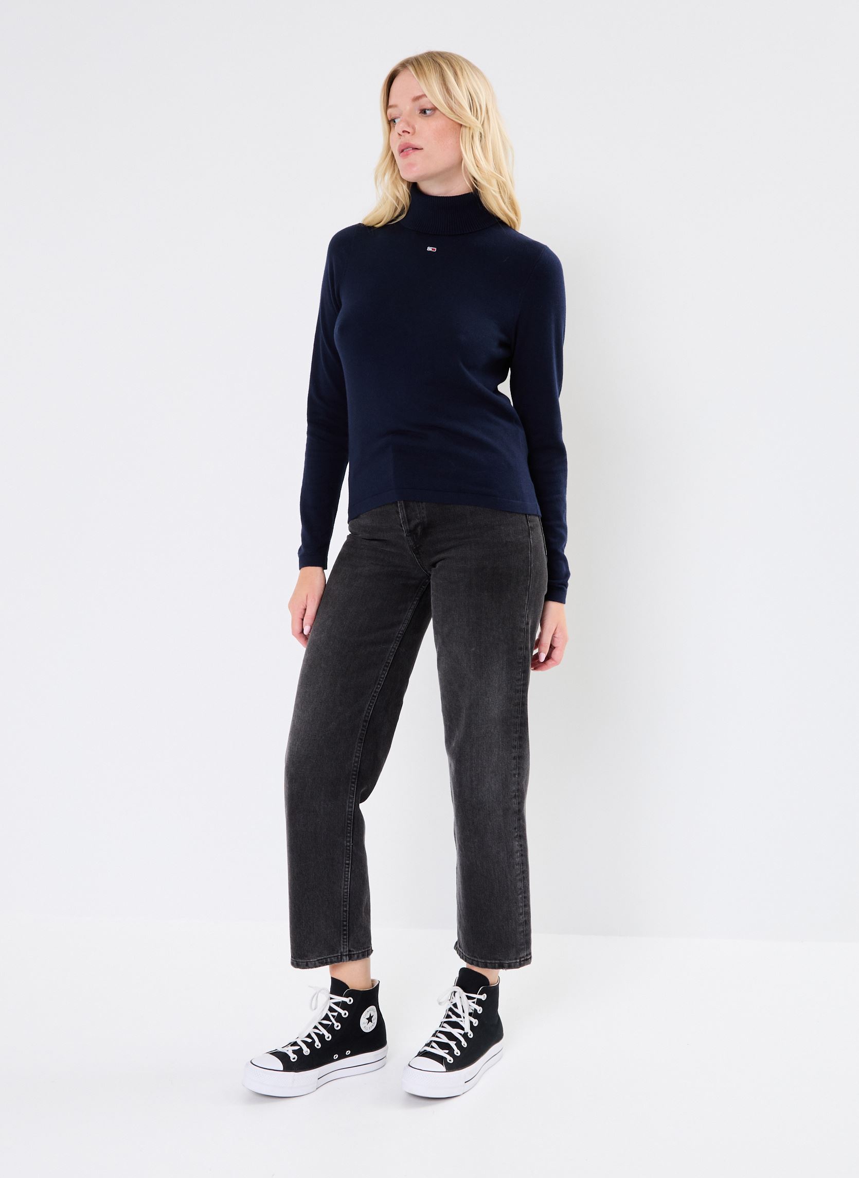 Gilets Tjw Essential Trtlnk DW0DW19686 femme bleu Tommy Jeans Gilets Tjw Essential Trtlnk DW0DW19686 femme bleu BLUE