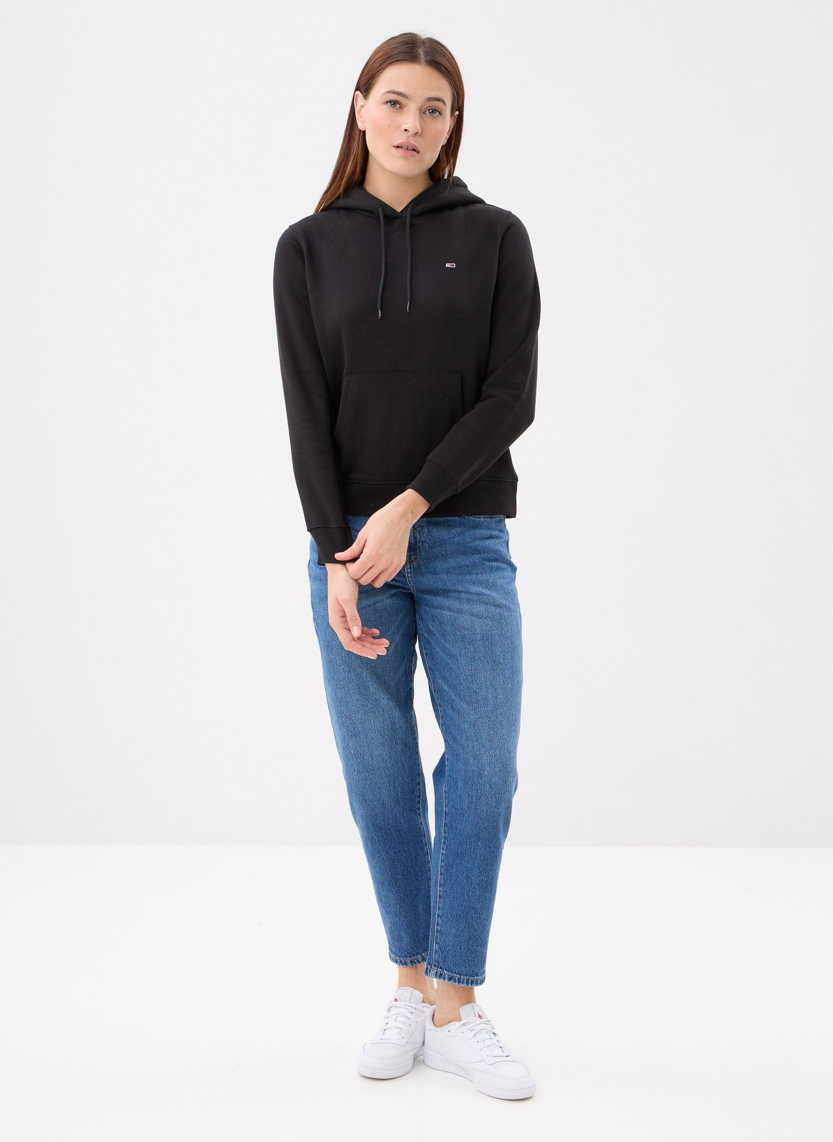 Sweats à capuche Tjw Reg S Flag Hoodi DW0DW19958 femme noir Tommy Jeans Sweats à capuche Tjw Reg S Flag Hoodi DW0DW19958 femme noir BLACK