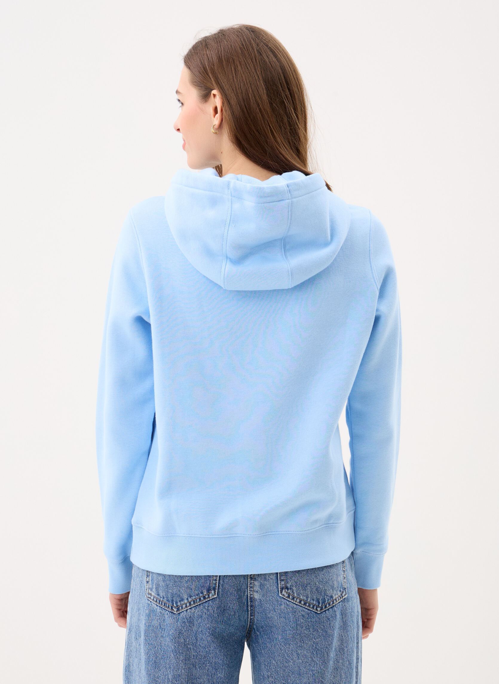 Sweats à capuche Tjw Reg S Flag Hoodi DW0DW19958 femme bleu Tommy Jeans Sweats à capuche Tjw Reg S Flag Hoodi DW0DW19958 femme bleu LIGHT POWDERY BLUE