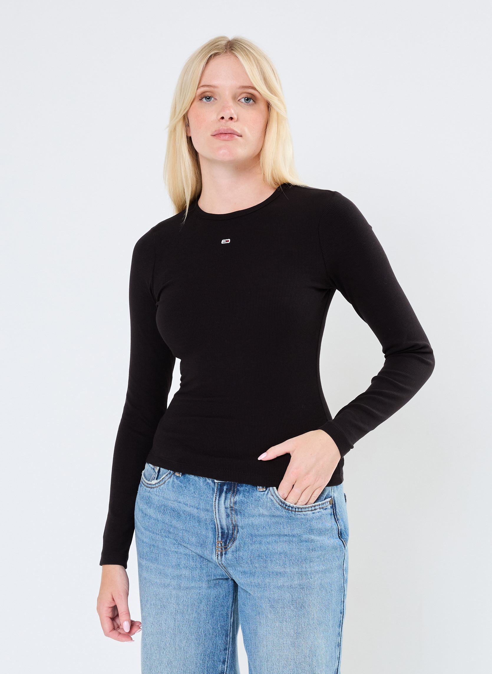 Vêtements Tommy Jeans Tjw Slim Essential R DW0DW17387 pour Accessoires