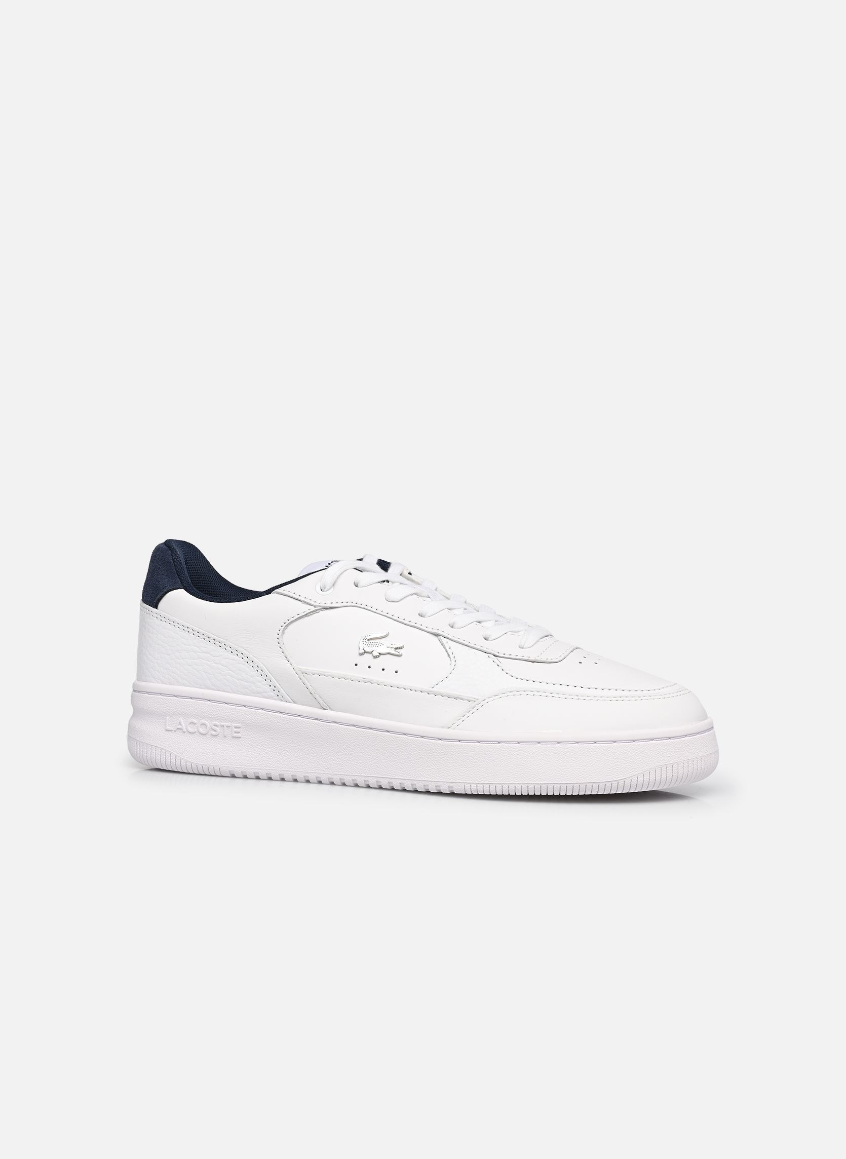 Lage sneakers L001 M heren wit Lacoste Lage sneakers L001 M heren wit WHT/NVY
