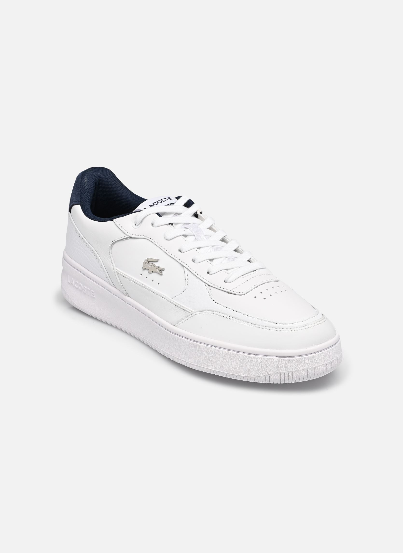 Lage sneakers L001 M heren wit Lacoste Lage sneakers L001 M heren wit WHT/NVY