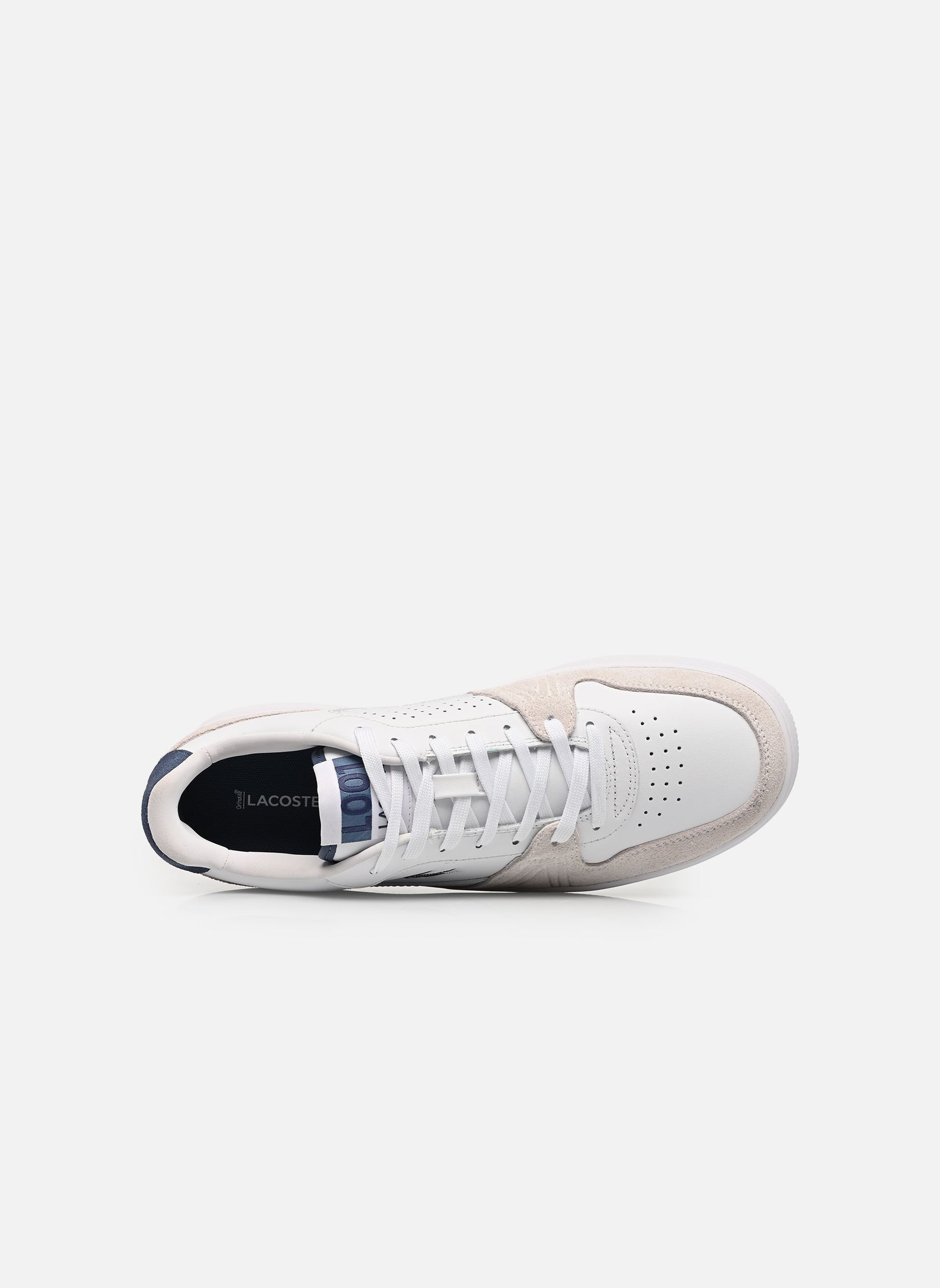 Baskets L001 M homme blanc Lacoste Baskets L001 M homme blanc WHT/DK BLU