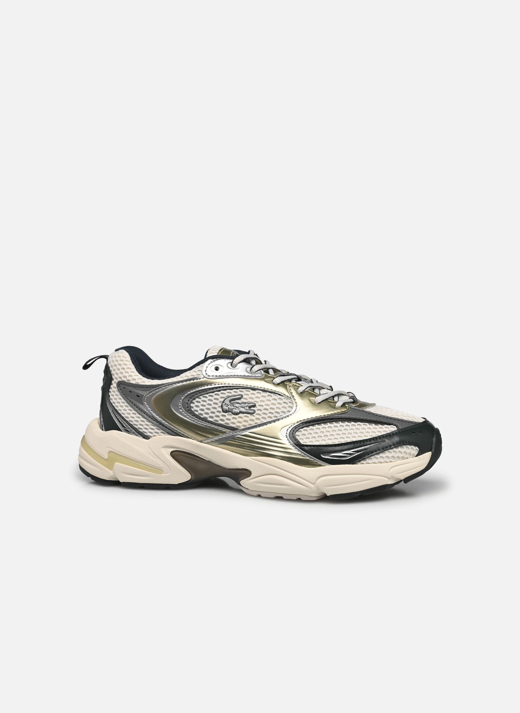 Hardloopschoenen STORM 96 2K M heren wit Lacoste Hardloopschoenen STORM 96 2K M heren wit OFF WHT/DK GRN