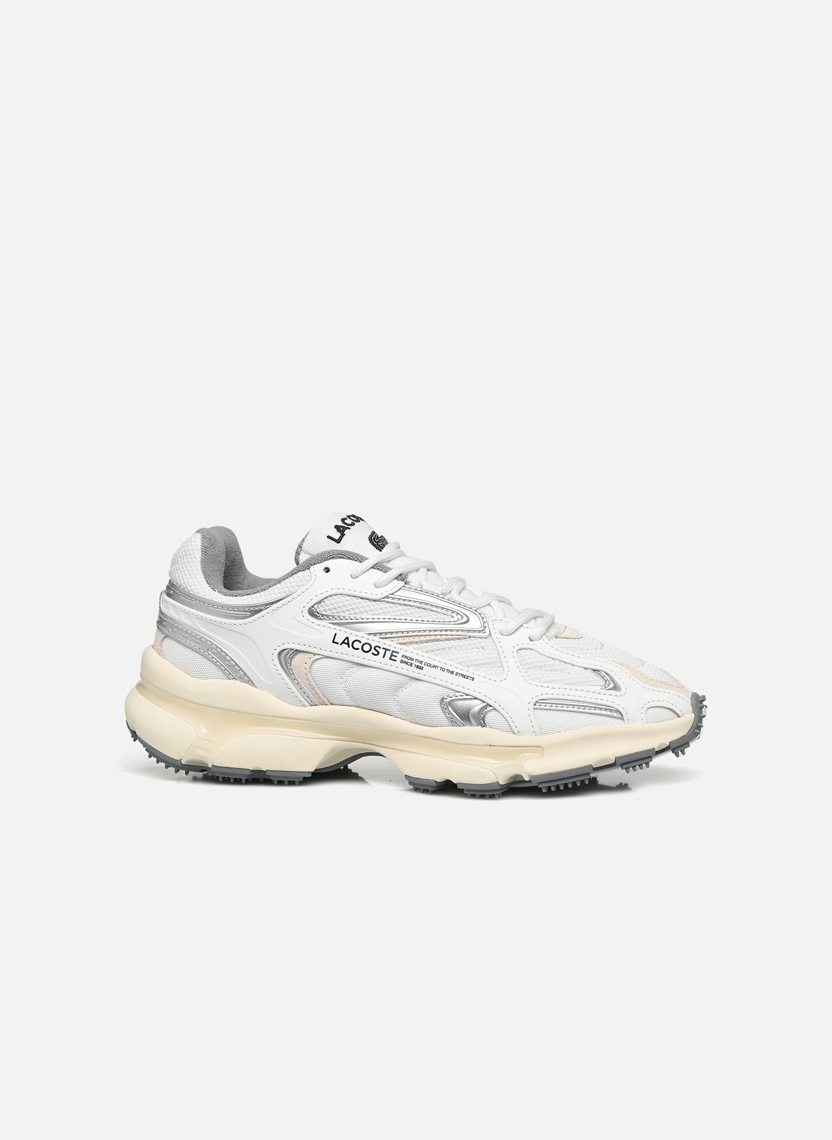 Baskets running L003 2K24 M homme blanc Lacoste Baskets running L003 2K24 M homme blanc WHT/GRY