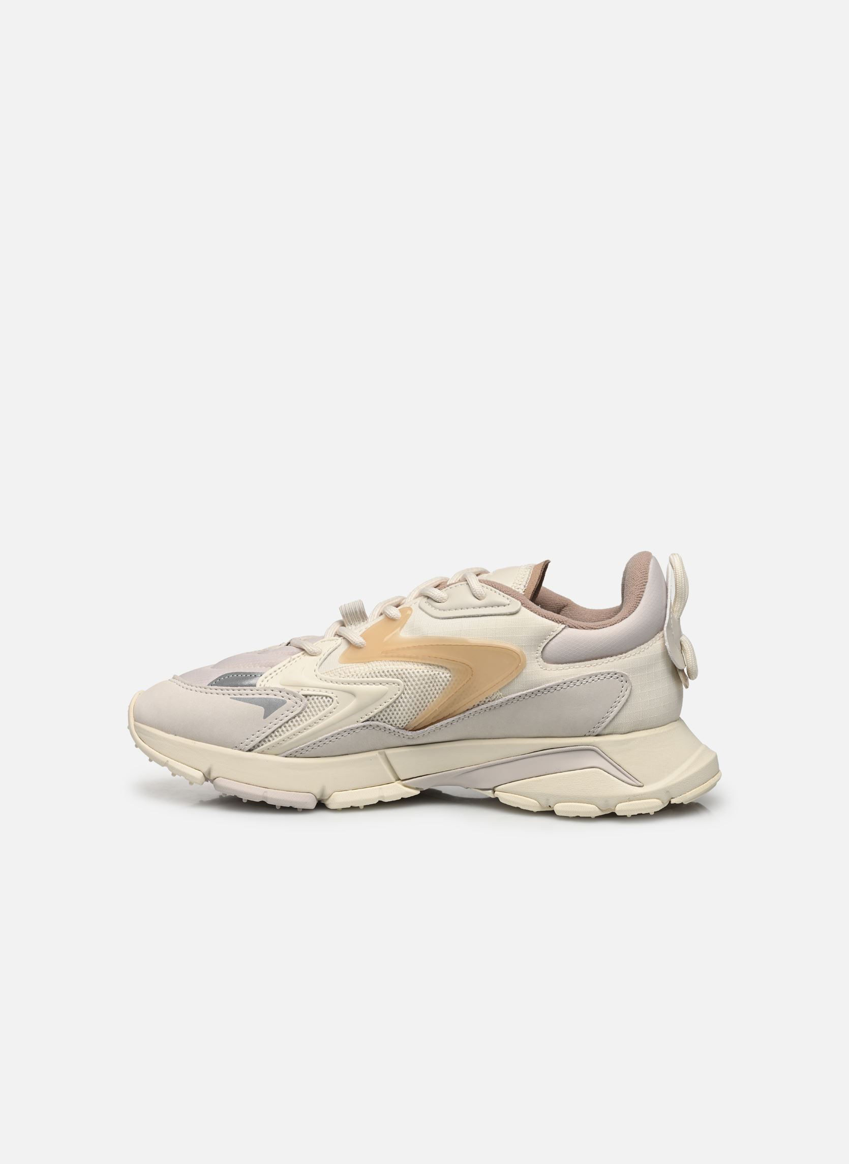 Hardloopschoenen L003 NEO TECH M heren beige Lacoste Hardloopschoenen L003 NEO TECH M heren beige Off Wht/Lt Brw
