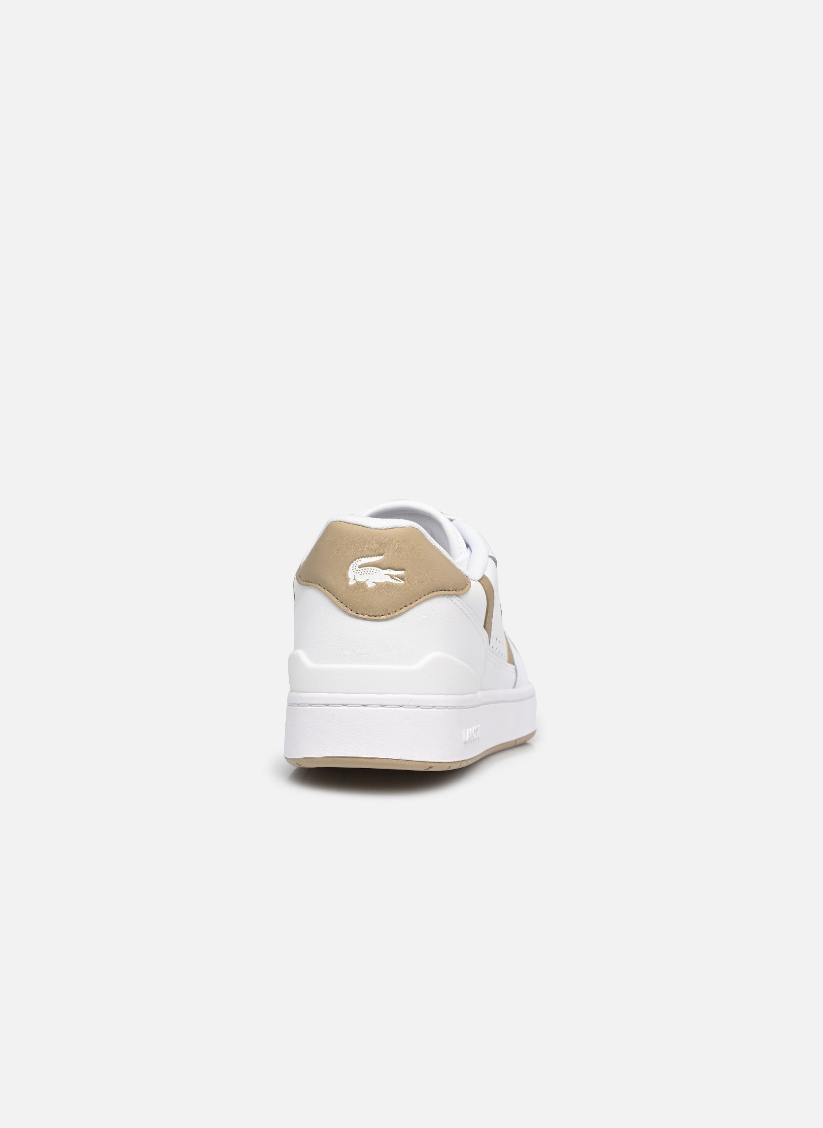 Lage sneakers T-CLIP M heren wit Lacoste Lage sneakers T-CLIP M heren wit WHT/LT BRW