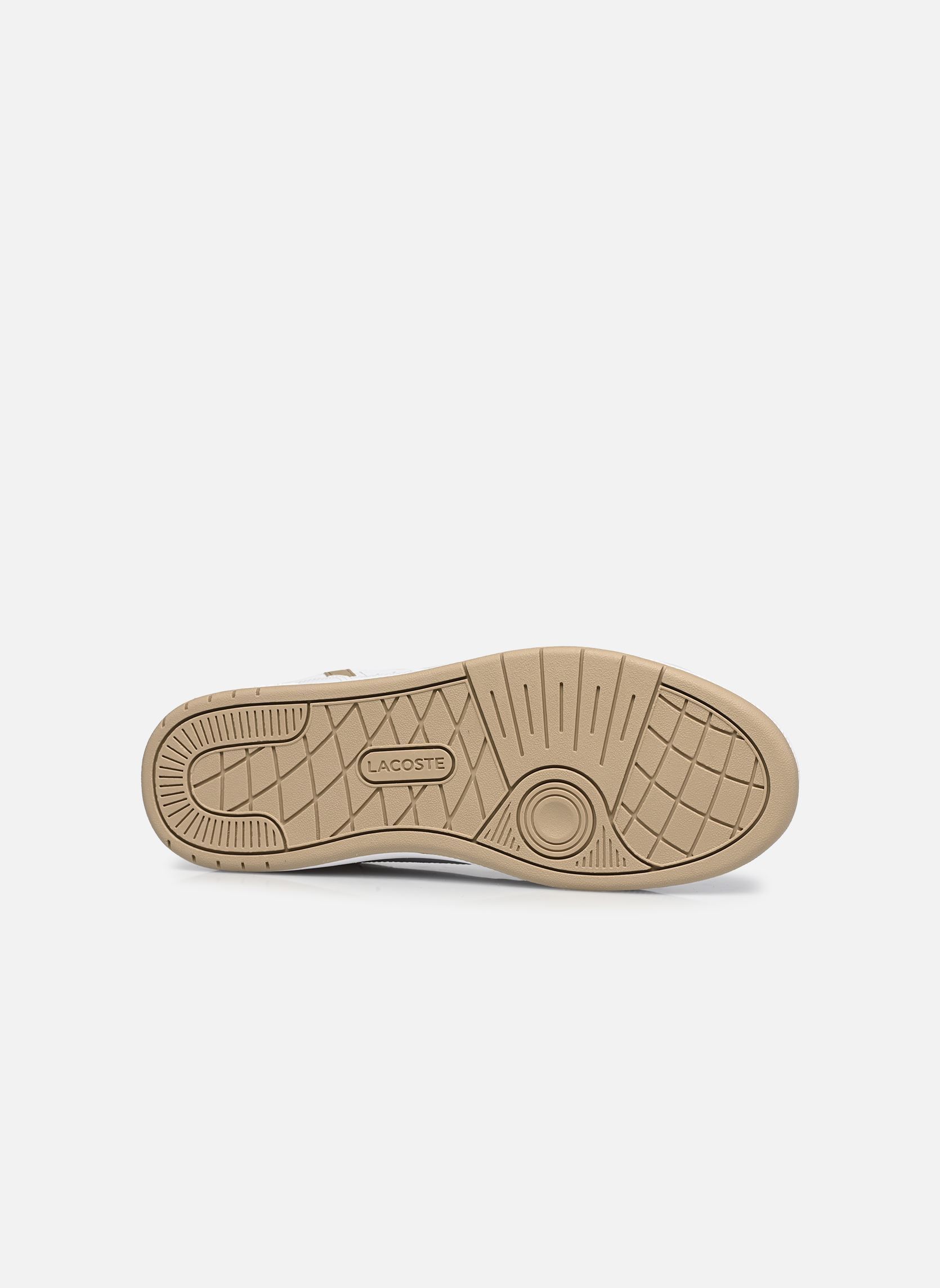 Lage sneakers T-CLIP M heren wit Lacoste Lage sneakers T-CLIP M heren wit WHT/LT BRW