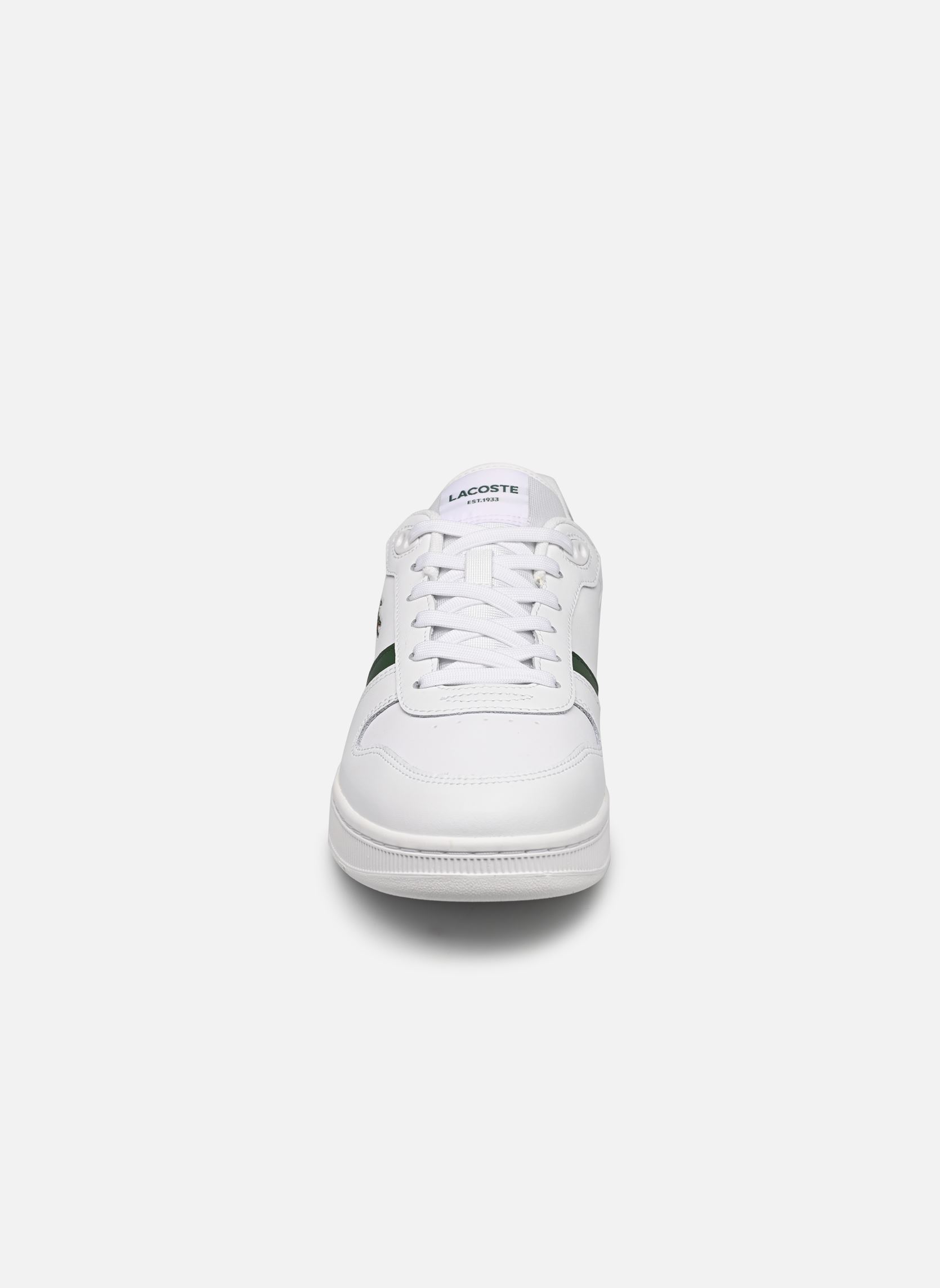 Baskets T-CLIP M homme blanc Lacoste Baskets T-CLIP M homme blanc WHT/DK GRN