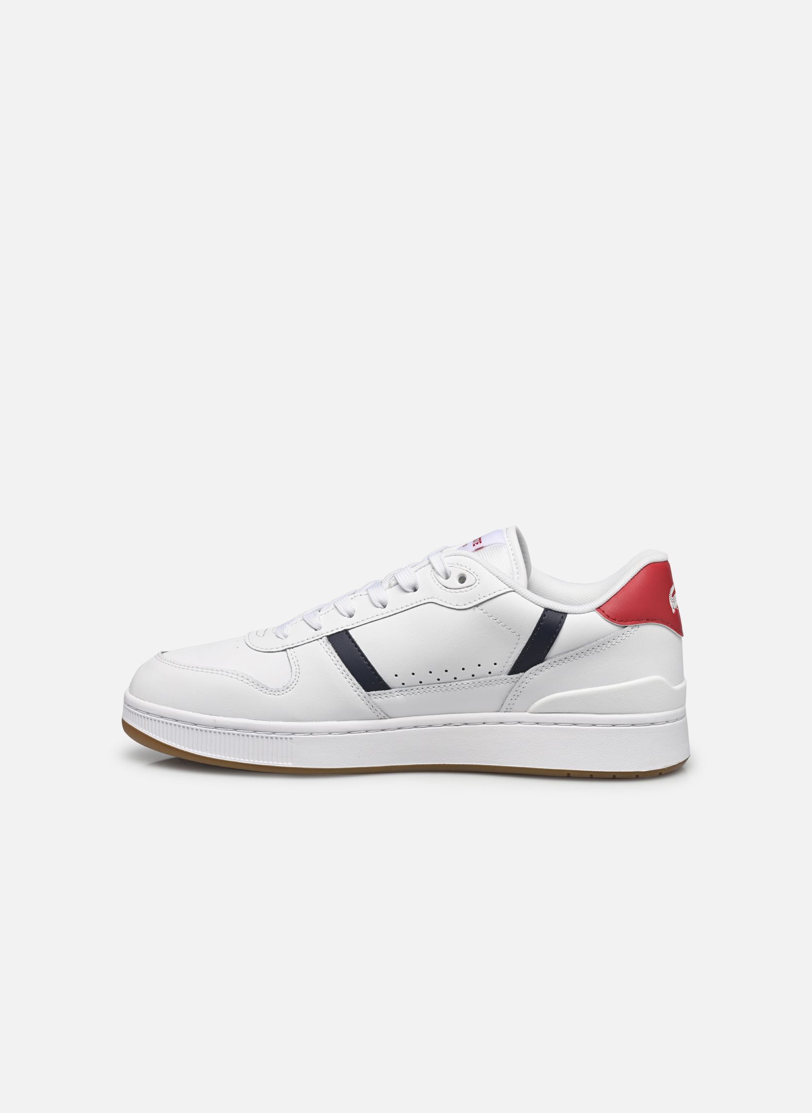 Sneakers T-CLIP M heren wit Lacoste Sneakers T-CLIP M heren wit Wht/Nvy/Red