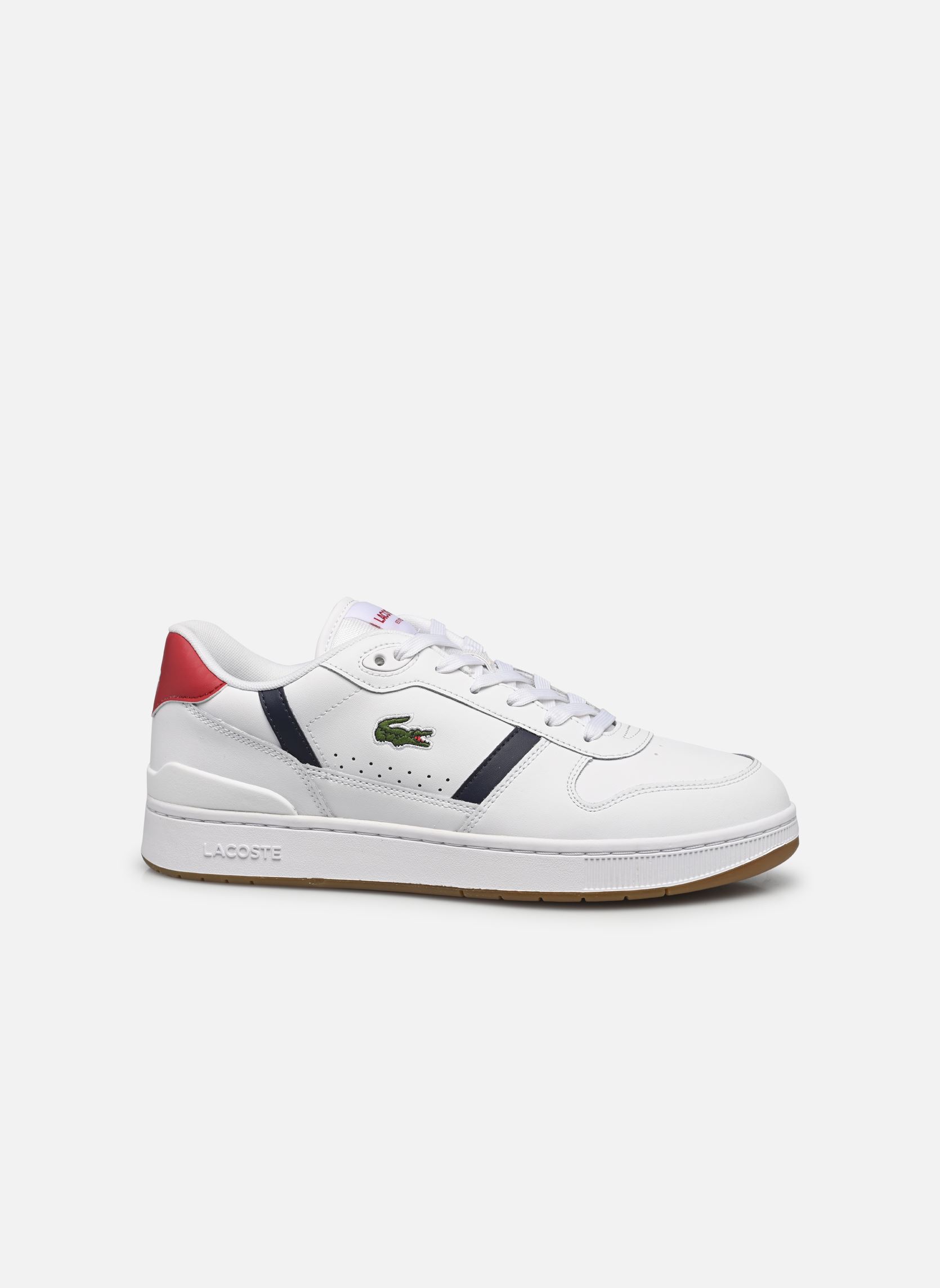 Sneakers T-CLIP M heren wit Lacoste Sneakers T-CLIP M heren wit Wht/Nvy/Red